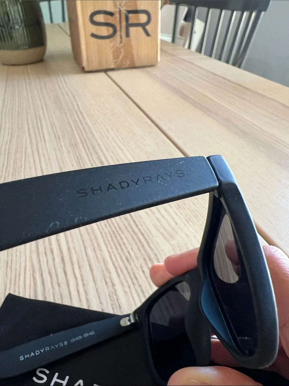 Shady Rays Signature Series Blackout Polarized Unisex Sunglasses